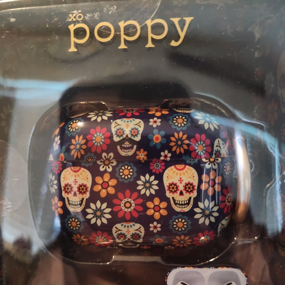 Sugar skull airpods pro case